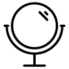 Mirror icon to represent results timeline